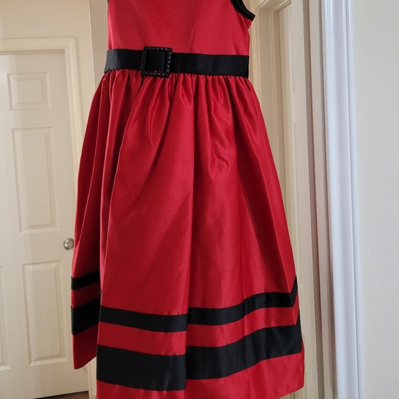 Black and red Sugar Plum formal dress size 6 - Picture 4 of 5